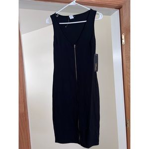 Black cocktail dress